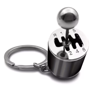 Random Premium Alloy Gearbox Fidget Keychain - Manual Shift Lever Design