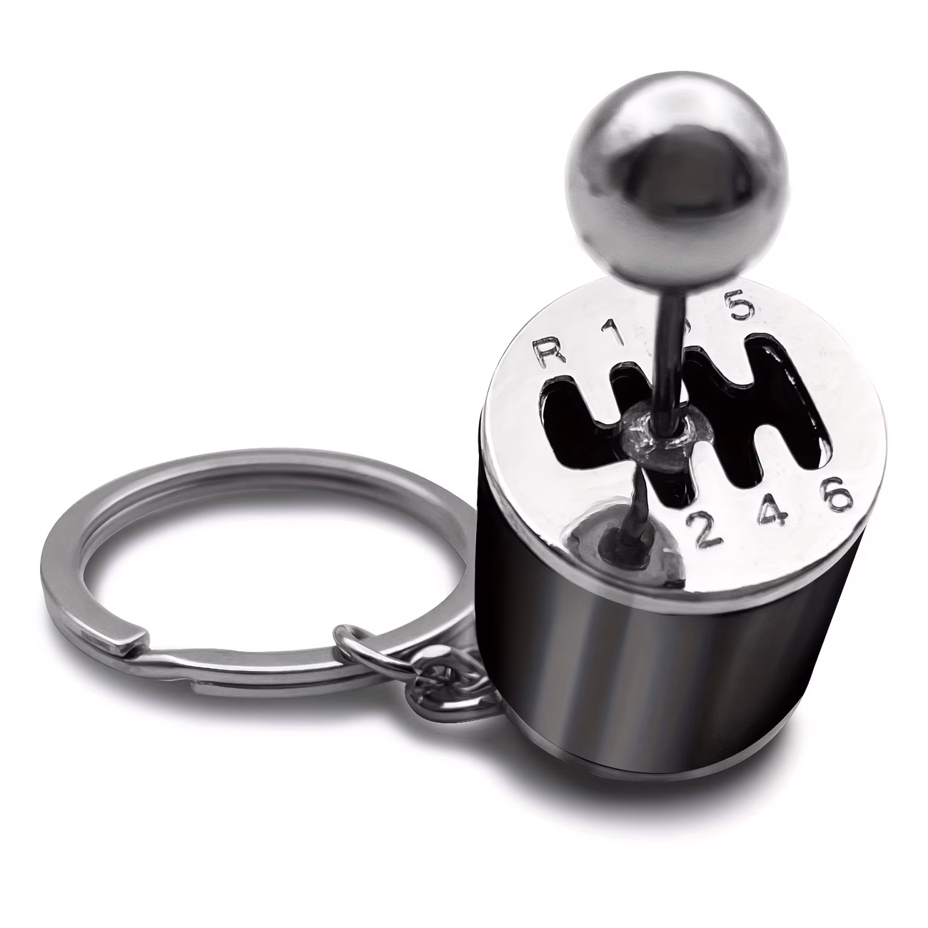 Random Premium Alloy Gearbox Fidget Keychain - Manual Shift Lever Design