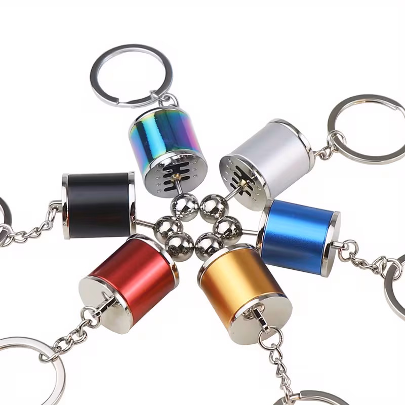 Random Premium Alloy Gearbox Fidget Keychain - Manual Shift Lever Design - Image 5