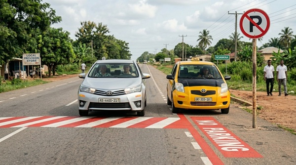 Prohibitory Road Signs in Ghana